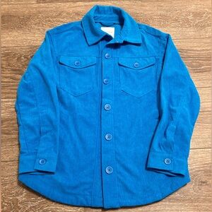 Avec Les Filles Teal Corduroy Jacket